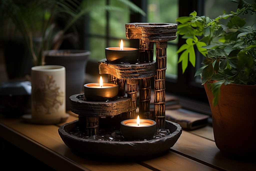 Fontaines en bambou&nbsp;: Touches zen pour votre espace
