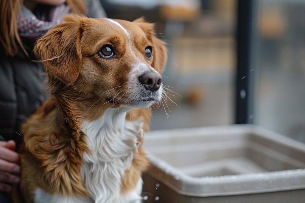 Guide étape par étape pour entraîner votre chien à utiliser une litière