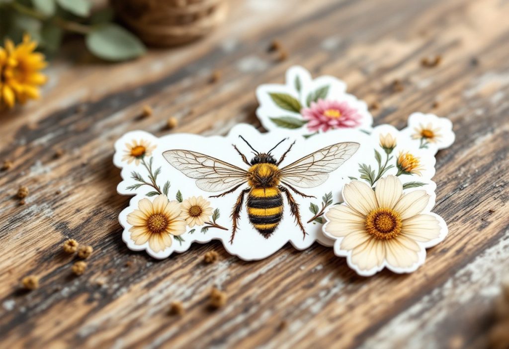 Stickers abeille : pour un style élégant et engagé