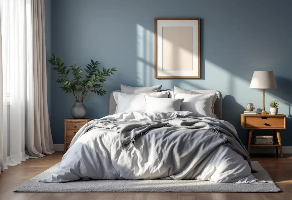 Peindre sa chambre en bleu : idées déco et inspirations pour une atmosphère apaisante