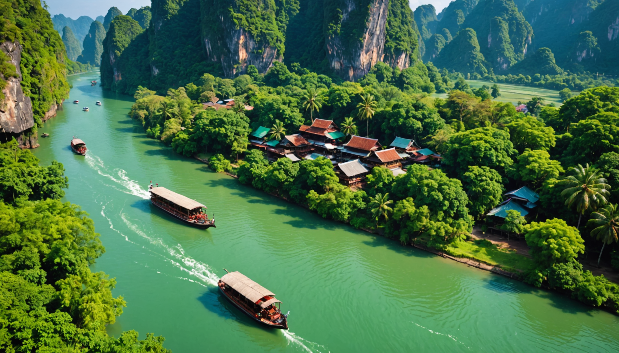 embarquez pour une croisière fluviale unique en thaïlande et explorez des îles paradisiaques, entre paysages exotiques, culture authentique et moments de détente inoubliables.