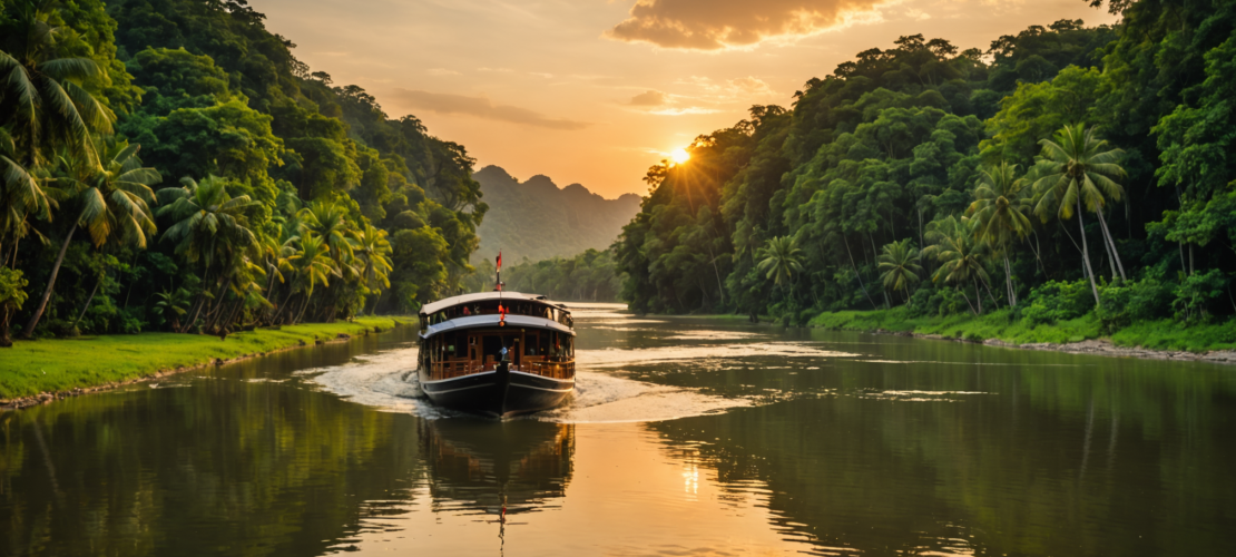 embarquez pour une croisière fluviale en thaïlande et découvrez des îles paradisiaques, des paysages exotiques et des moments d’évasion sur les plus beaux fleuves du pays. un voyage inoubliable entre nature et découvertes culturelles.