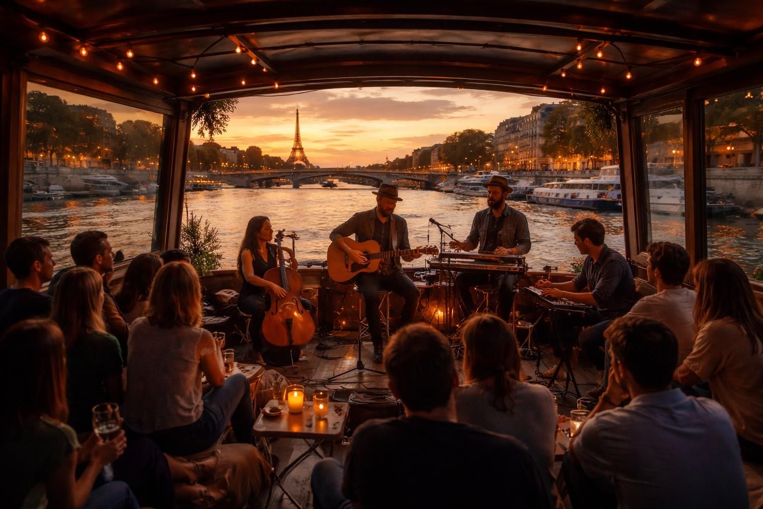 découvrez des concerts intimistes uniques à paris à bord d'une péniche avec le zeven et profitez des scènes flottantes pour une expérience musicale inoubliable au fil de l'eau.
