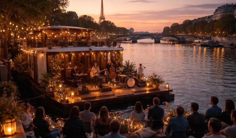 découvrez des concerts intimistes uniques à bord d'une péniche avec le zeven et profitez des scènes flottantes inédites à paris pour une expérience musicale originale au fil de l'eau.