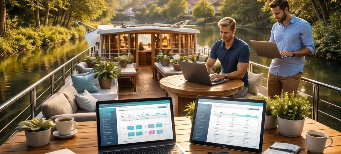 optimisez la gestion de votre péniche touristique grâce aux solutions saas de réservation telles que checkfront et peek, pour une organisation facile et efficace.