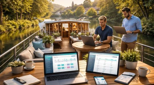 optimisez la gestion de votre péniche touristique grâce aux solutions saas de réservation telles que checkfront et peek, pour une organisation facile et efficace.