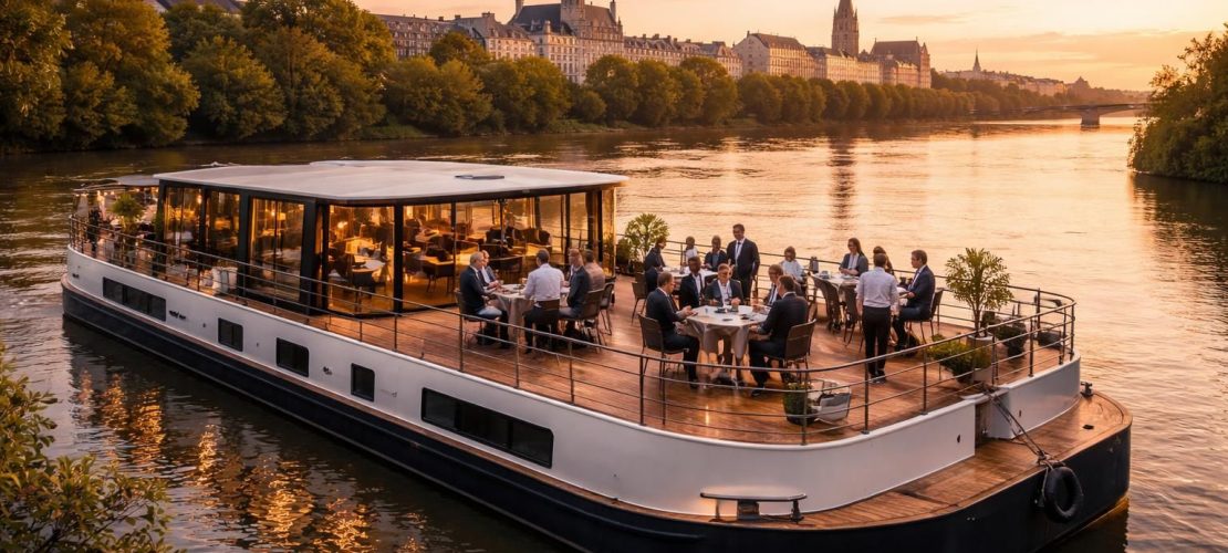 louez une péniche à nantes et en loire-atlantique pour vos séminaires professionnels. profitez de croisières exclusives sur la loire pour un événement unique et mémorable.