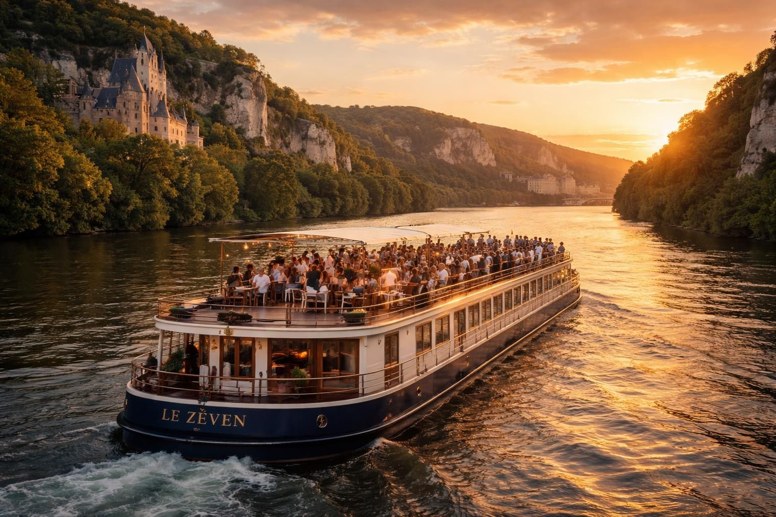 découvrez la péniche le zéven pour une croisière fluviale unique sur la seine, alliant détente et escales sportives dans un cadre naturel exceptionnel.