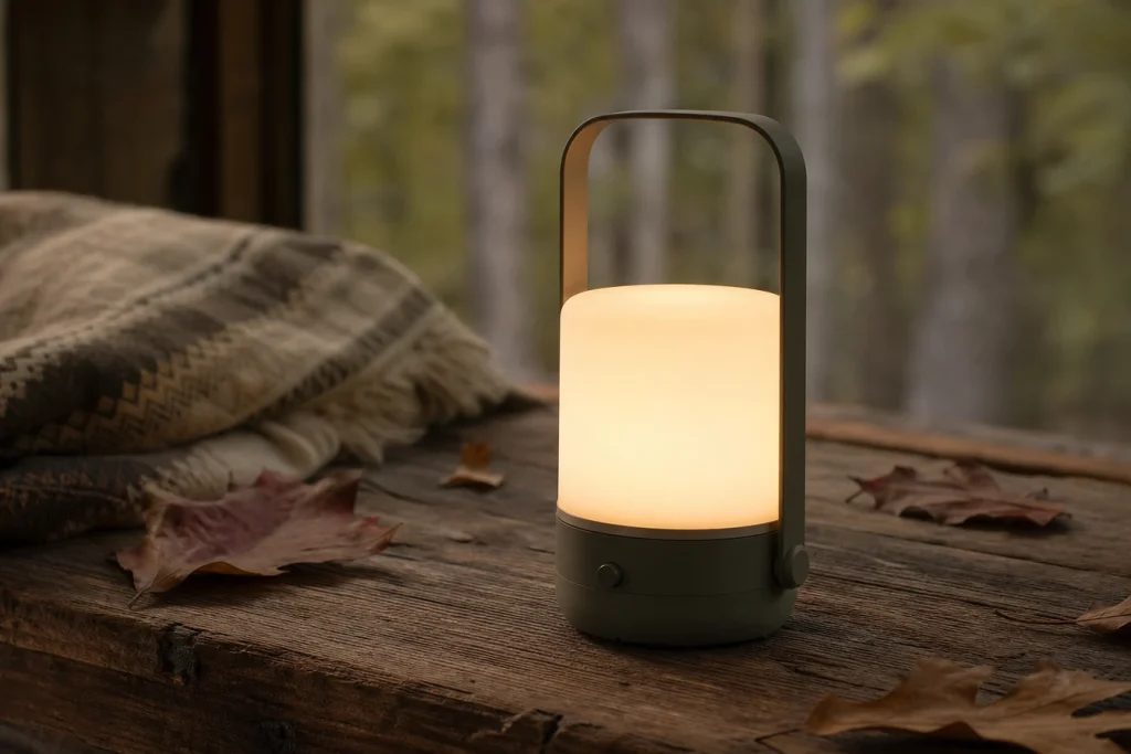 Lampe sans fil portable et rechargeable led pour un éclairage nomade